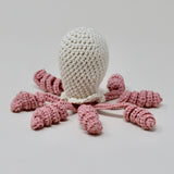 Yaarn Blush Octopus Rattle