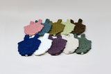 Yaarn White Knit Doll Clothing