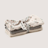 Garbo&Friends Clover Muslin Burp Cloths