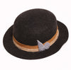 Tia Cibani Charcoal Fedora
