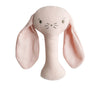 Alimrose Pink Linen Bobby Bunny Stick