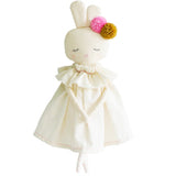 Alimrose Isabella Ivory Linen Bunny