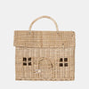 Olli Ella Straw Rattan Casa Clutch