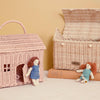 Olli Ella Straw Rattan Casa Clutch