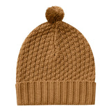 Quincy Mae Walnut Knit Pom Hat