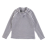 Tocoto Vintage Blue Check Swim Tee