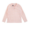 Tocoto Vintage Pink Check Swim Tee