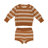 MarMar Driftwood Stripe Sweater/Bloomer