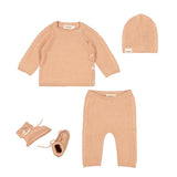 MarMar Cardamon Knit 2pc/Hat/Booties Set