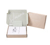 Mini Manilla Solid Signature Baby Linen Set Black/White