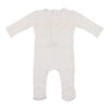 Mio White Smock Across Footie