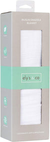 Ely's and Co Dove White Swaddle
