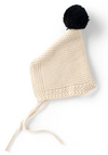 Domani Ivory Knit Bonnet