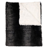 Peluche Black Stone Fur Blanket